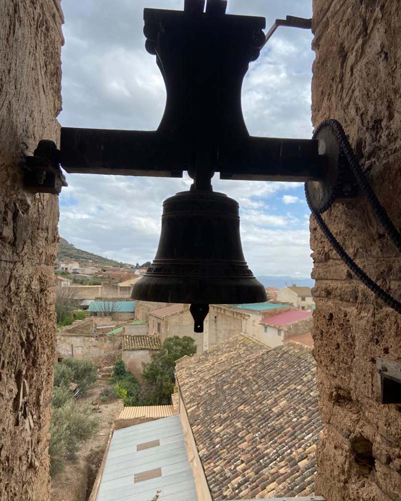 Campanas de la Iglesia Parroquial Nuestra Sra. de la Cabeza - Huesa