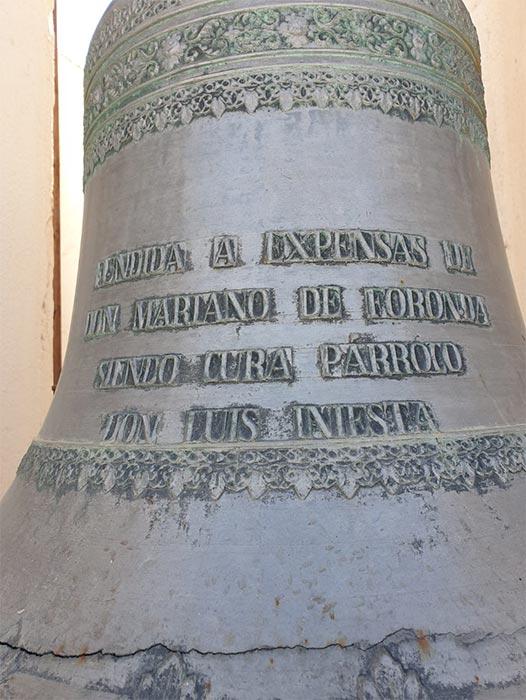 Campana de la Iglesia de la Inmaculada Concepción - La Iruela