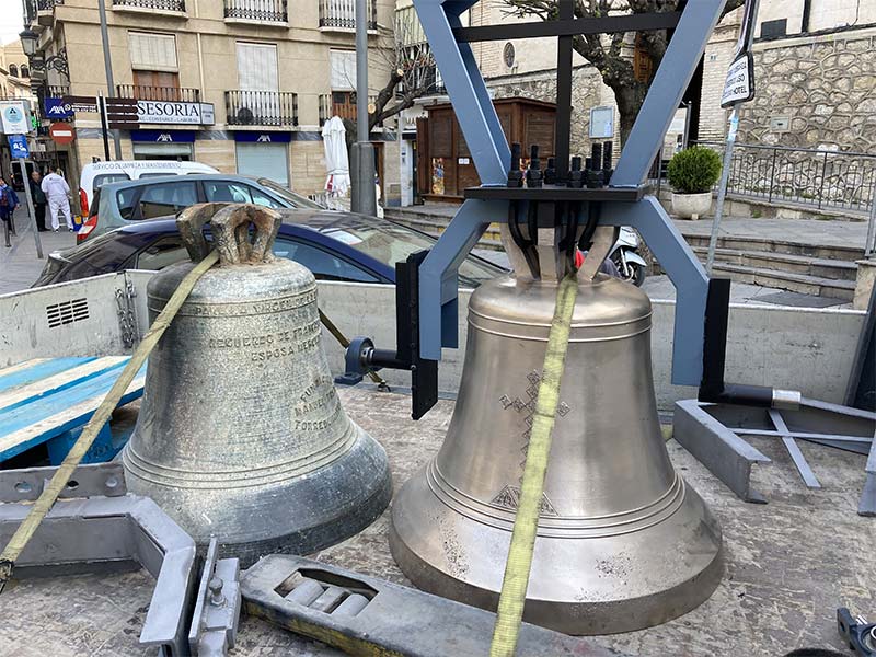 Nueva Campana Ermita Virgen de la Cabeza en Cazorla