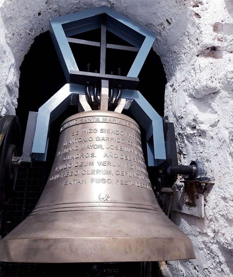 Nueva Campana Ermita Virgen de la Cabeza en Cazorla