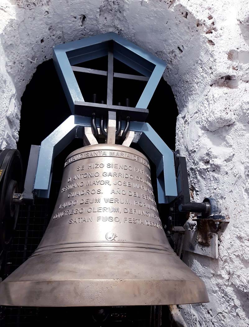 Nueva Campana Ermita Virgen de la Cabeza en Cazorla